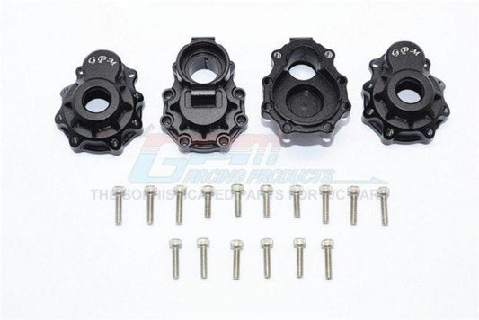GPM Racing TRX4022-BK Aluminum Rear Knuckle Arms Black Traxxas TRX-4 TRX-6