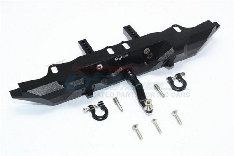 Gpm TRX4330RA-BK Aluminum Rear Bumper w/D-Rings Black Traxxas TRX4
