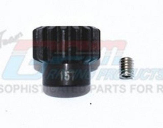 GPM TXMS015TS-BK 15T Harden Steel #45 Motor Gear (2) Black Traxxas Maxx