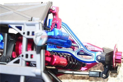 GPM Aluminum Front Upper Suspension Arm Traxxas Unlimited Desert Racer Blue