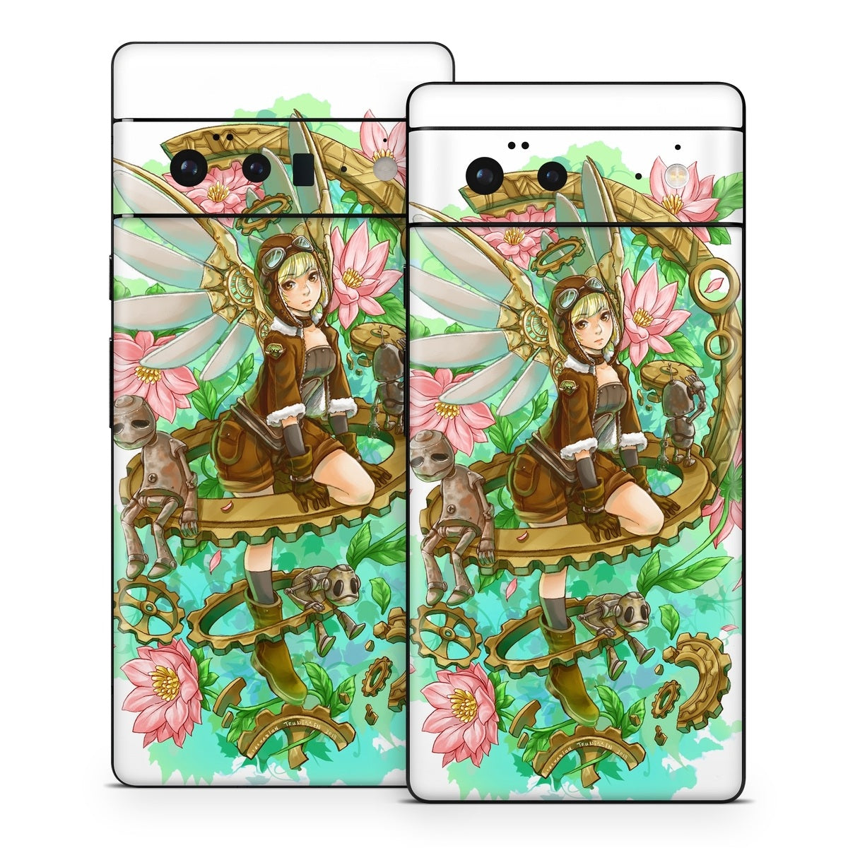 Steampunk Angel - Google Pixel 6 Skin