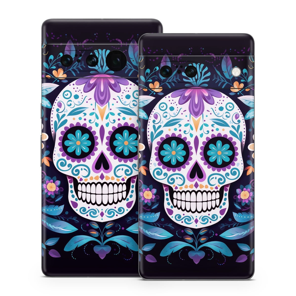 Calavera Azul - Google Pixel 7 Skin