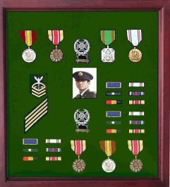 Army Medal Display Case, Army Medal Shadow box.
