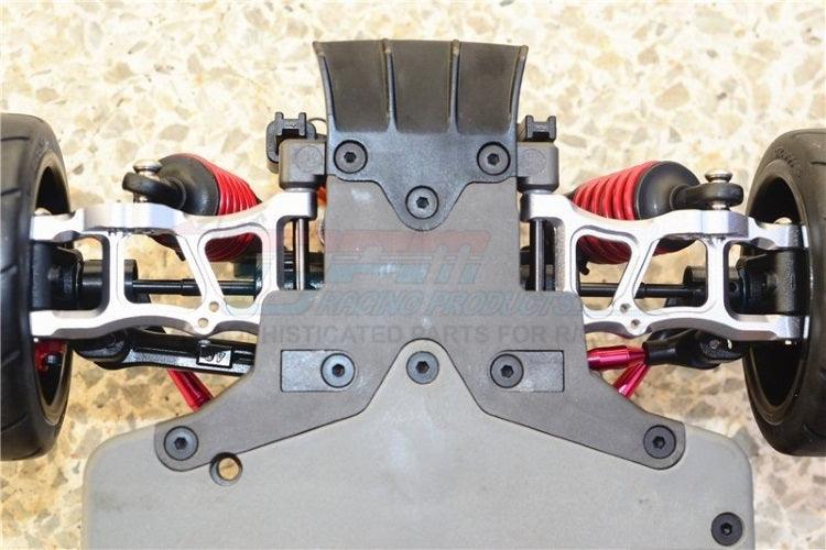 Gpm GT056 Black Aluminum Rear Suspension Arm (4pciece Set) Traxxas Gt4 Tec 2.0