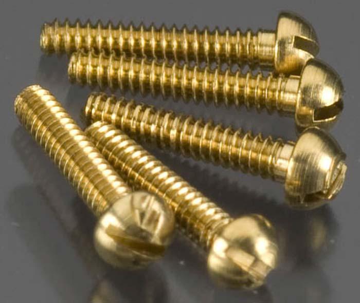 Woodland Scenics H802 Round Head Screws 00-90 1/4" (5)