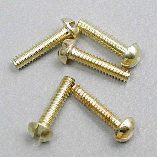 Woodland Scenics H806 Round Head Screws 00-80 1/4" (5)