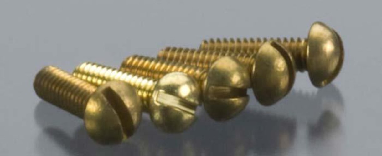 Woodland Scenics H810 Round Head Screws 1-72 1/4" (5)