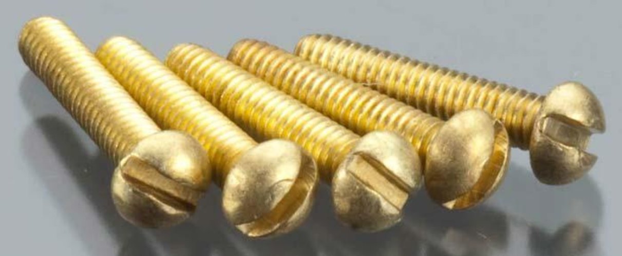 Woodland Scenics H811 Round Head Screws 1-72 3/8" (5)