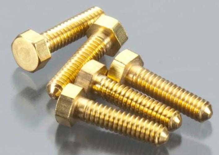 Woodland Scenics H866 Hex Head Screws 0-80 1/4" (5)