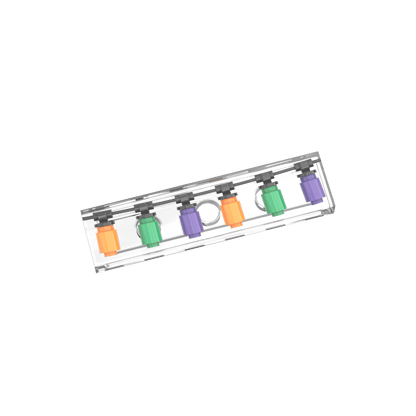Halloween String Lights 'Clear'  - Seasonal Decor - Custom Printed - Made Using LEGO® Parts