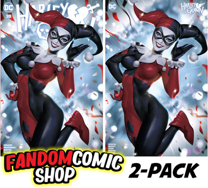 HARLEY QUINN #39 (R1C0 EXCLUSIVE TRADE/MINIMAL VARIANT SET)(2024)