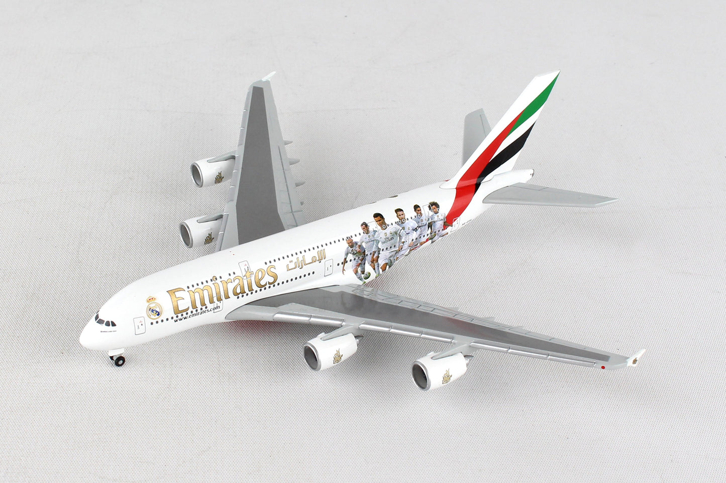 Herpa Wings HE529242 Emirates A380 1/500 Real Madrid