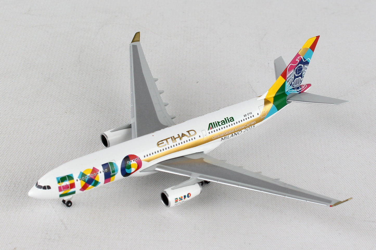 Herpa Wings HE529501 Etihad A330-200 1/500 Expo Milano