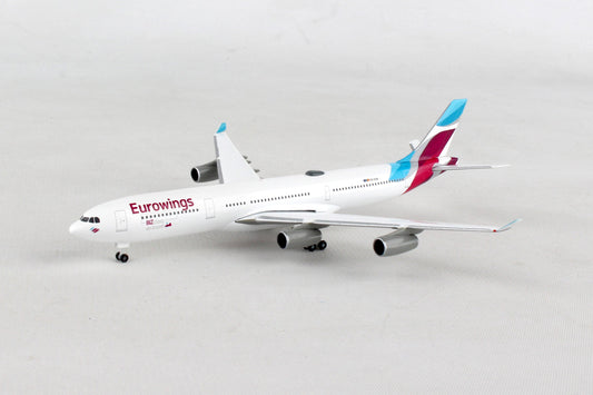 Herpa Wings HE531566 Eurowings A340-300 1/500