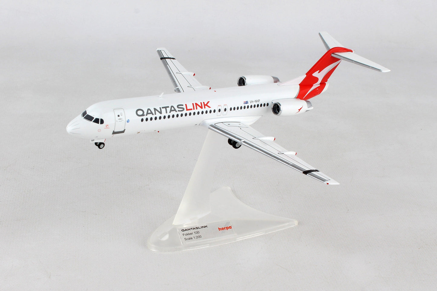 Herpa Wings HE559096 Qantaslink F-100 1/200