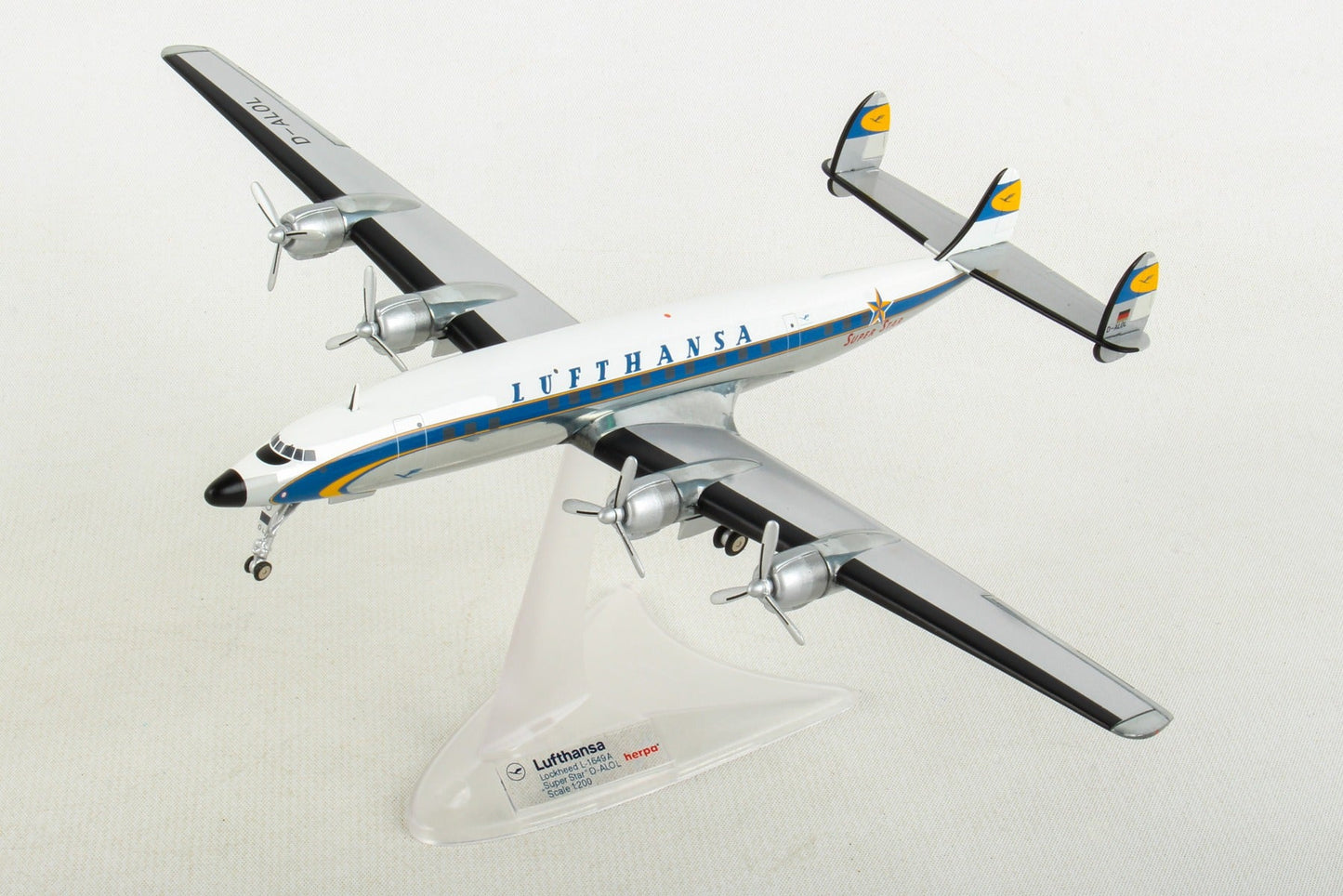 Herpa Wings HE559805 Lufthansa L1649A 1/200