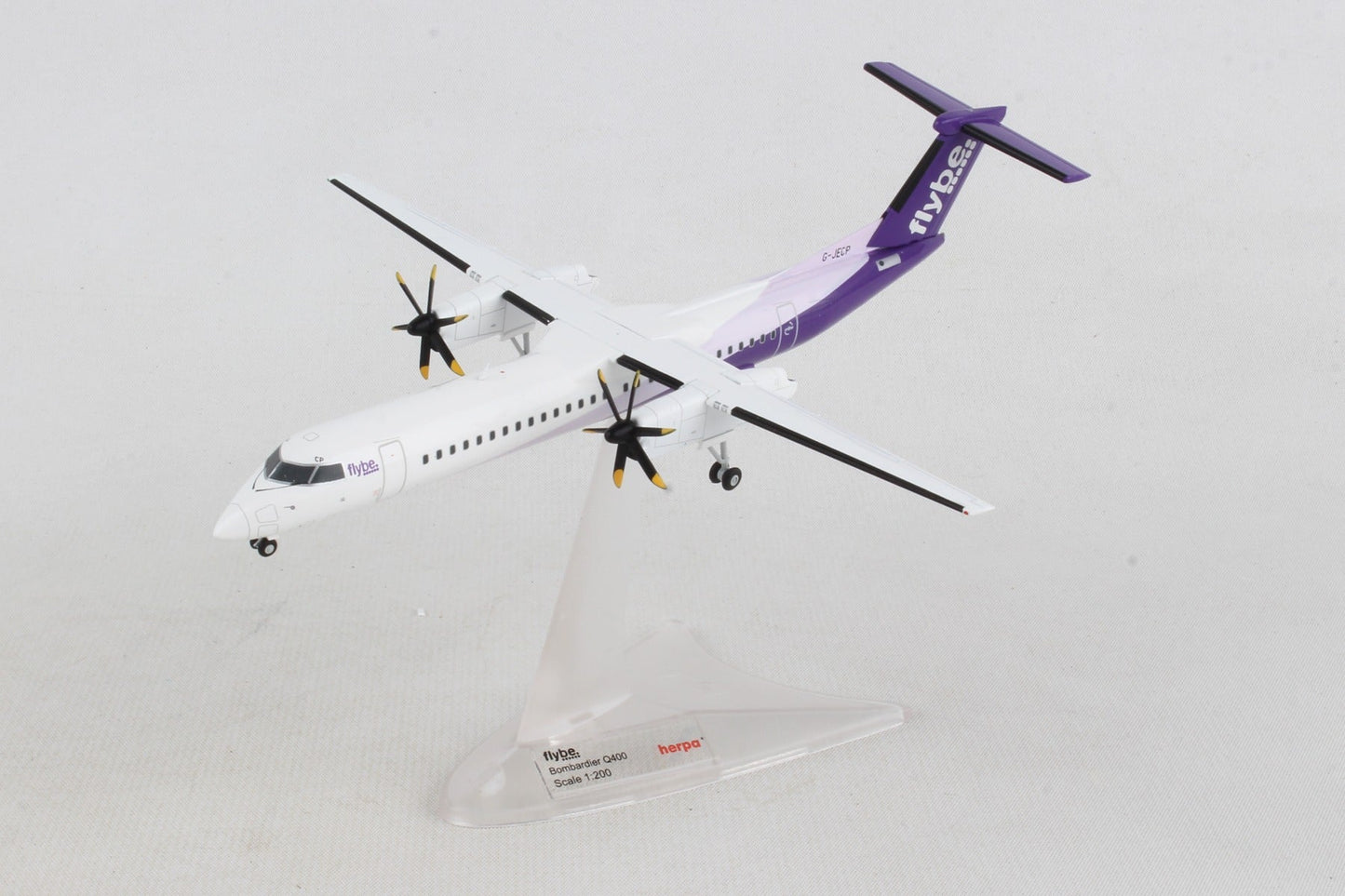 Herpa Wings HE559829 Flybe Q400 1/200 New Livery