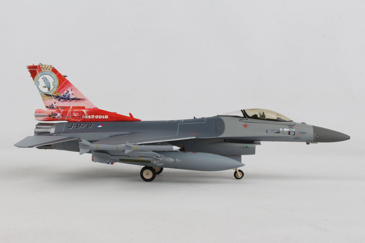 Herpa Wings HE580403 Royal Netherlands Af F-16A 1/200 322 Sqn 75Th