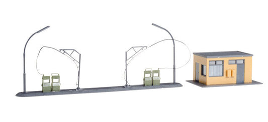 Herpa Wings HE745864 Military Building Set Filing Station 1/87
