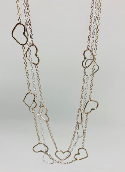 Heart Choker Necklace by Jennifer Cervelli Jewelry