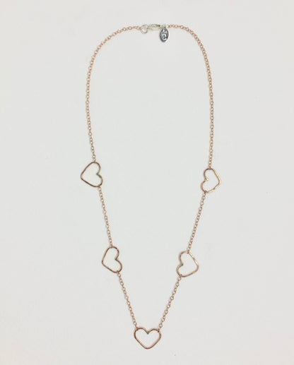 Heart Choker Necklace by Jennifer Cervelli Jewelry