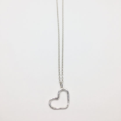 Heart Pendant Necklace by Jennifer Cervelli Jewelry