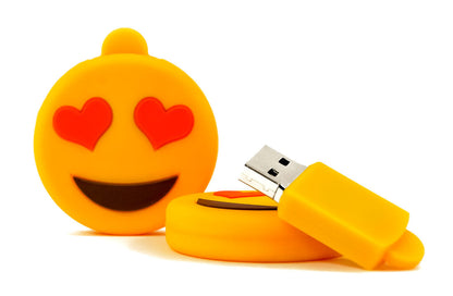 Heart Eyes Emoji USB 3.1 Flash Drive