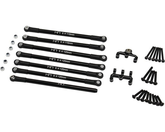 Hot Racing Aluminum 4 Link Conversion Set w/ Mount, for HPI FJ Venture