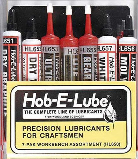 Woodland Scenics HL650 Hob-E-Lube Workbench Assortment (7)