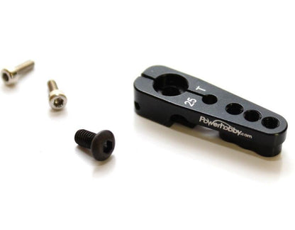 PowerHobby Wraith SCX10 AX10 XR10 Score Bomber Aluminum Servo Horn 25T Black