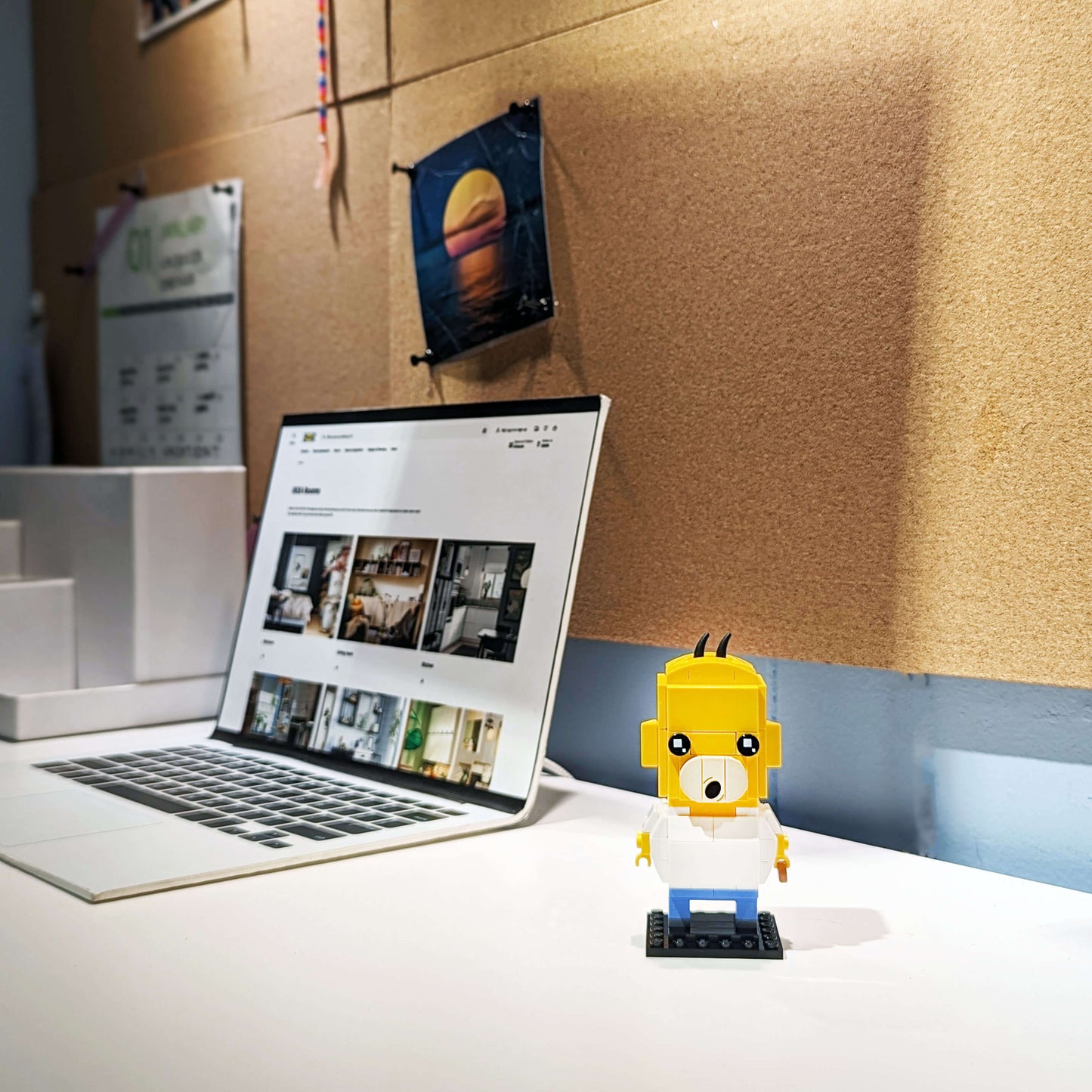 Homer Brick Building Set - Custom Build Set - Made Using LEGO® Parts