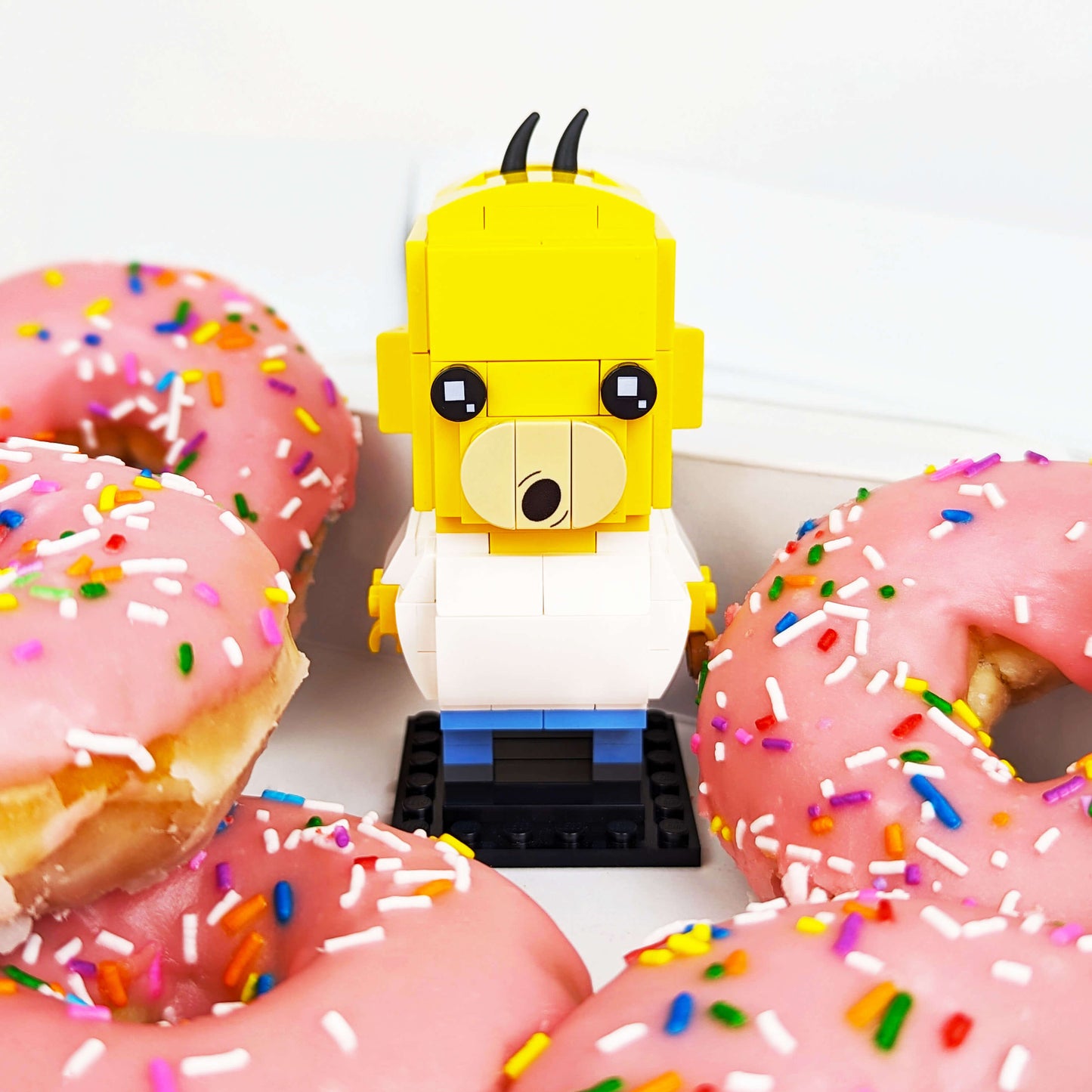 Homer Brick Building Set - Custom Build Set - Made Using LEGO® Parts