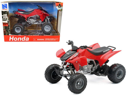 Honda TRX 450R ATV Red 1/12 Diecast Motorcycle Model by New Ray  free shipping USA