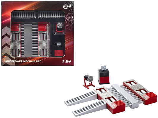 Horsepower Machine Red 1/64 Diecast Model by Model Model  free shipping USA
