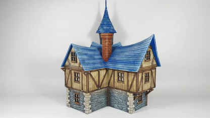 Adrian-3DP4U - Tower Top House - 28mm
