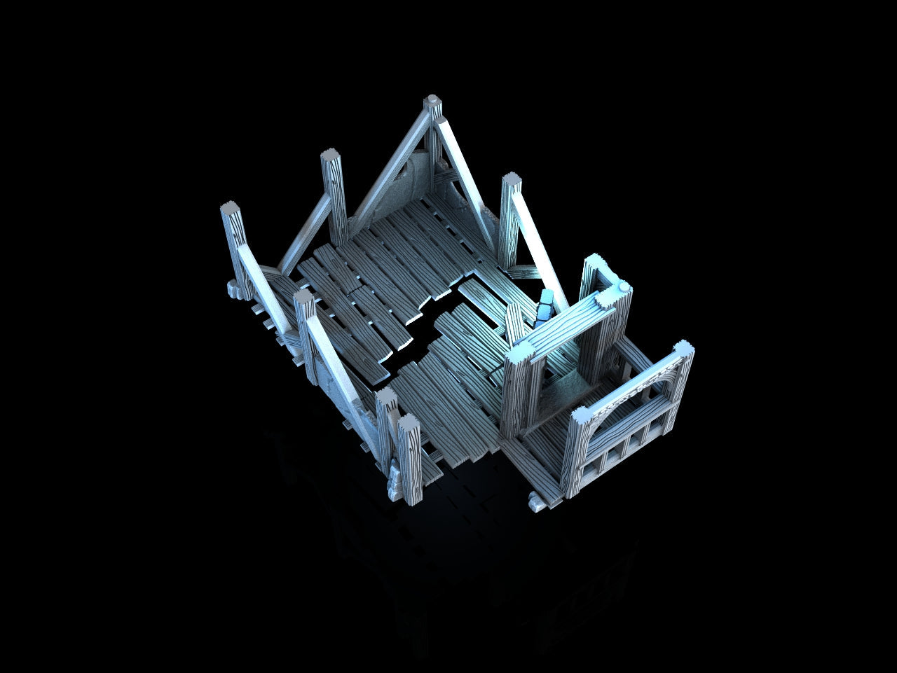 Adrian-3DP4U - Beetroot House Ruin - 28mm