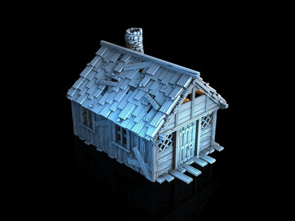 Adrian-3DP4U - Lumberjack Hut - 28mm