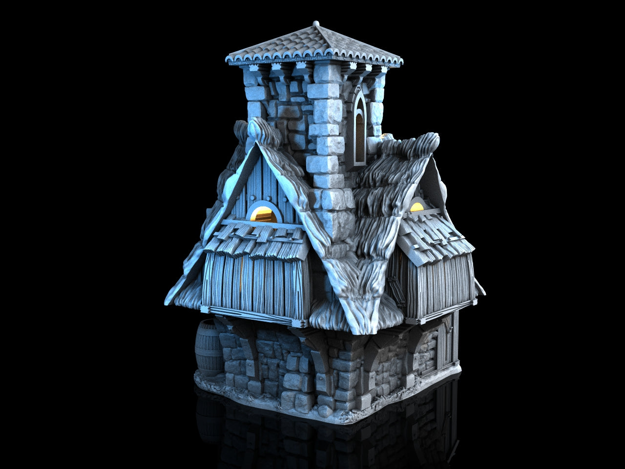 Adrian-3DP4U - Elderberry Cottage - 28mm