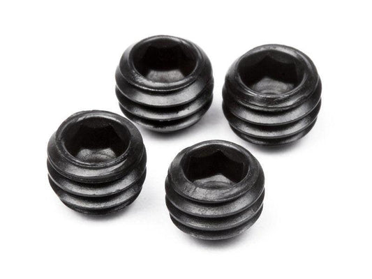 HPI 100555 M4x3mm Set Screws (4)