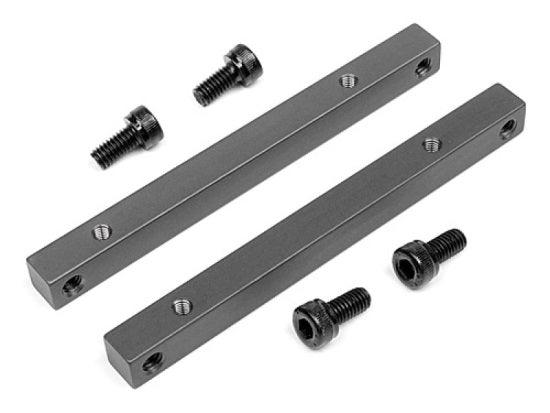 HPI 100907 Motor Mount Brace 7x7x80mm (Gray) Savage Super