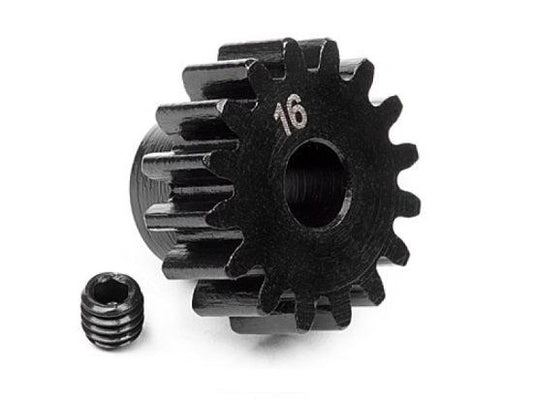 HPI 100915 Pinion Gear 16 Tooth 1M/5mm Shaft Savage Flux