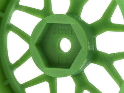 Hpi Racing 116531 Tech 7 Wheel Green 52X26X+6mm Offset (2) RS4 Sport 3