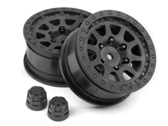 Hpi Racing 116840 CR-10 Wheel 1.9mm Black (2pieces) Venture Toyota Venture