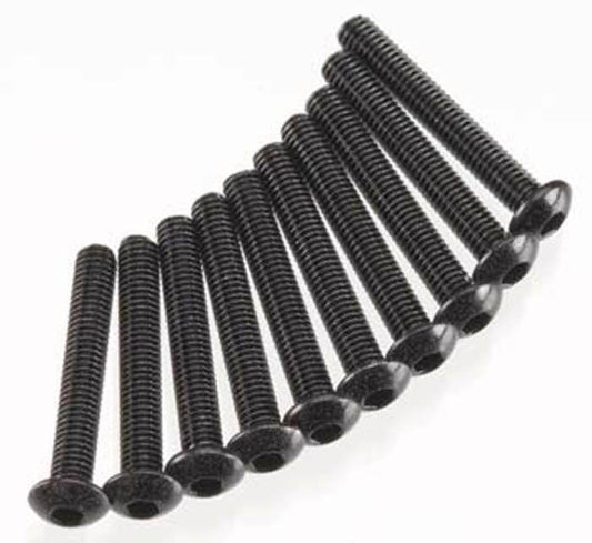 Hot Bodies HPIZ357 Racing Button Head Screw M3x20mm Hex Socket (10) Vorza