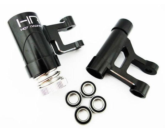 Hot Racing Black Aluminum Steering Bellcrank, for Losi 1/5 Desert Buggy XL