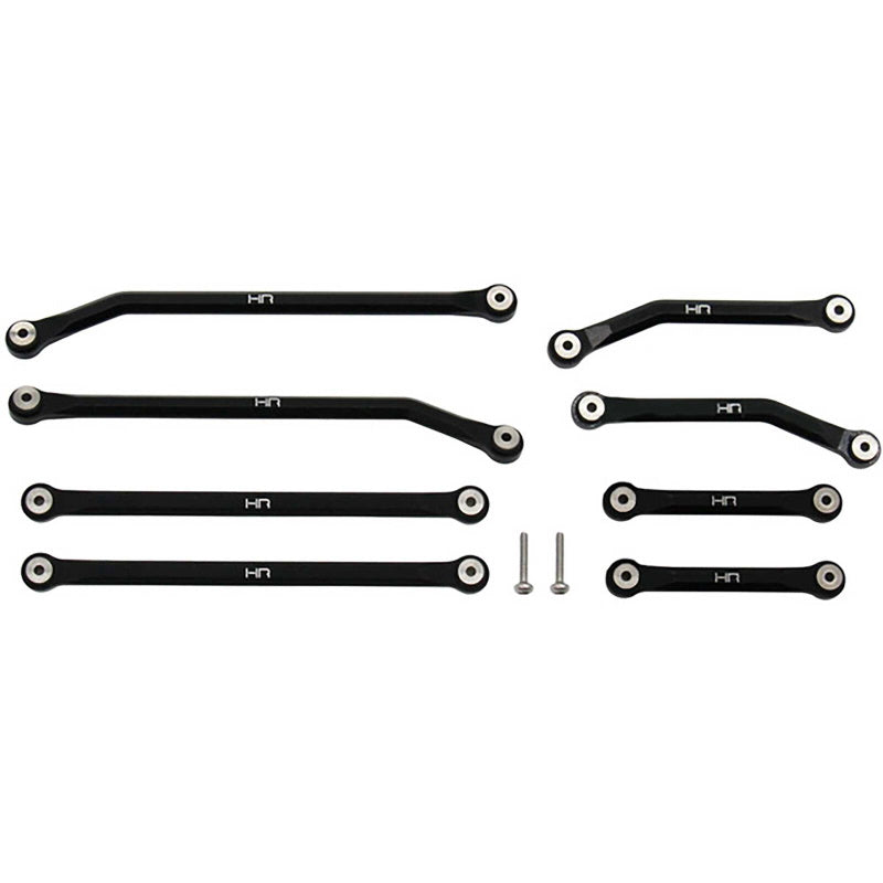 Hot Racing Aluminum High Clearance 4 Links Set for 5.25 133.5mm Axial SCX24