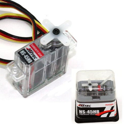 Hitec HS-45HB AGTT Feather High Speed / Torque Servo 33045S HS45HB HS-45 HB