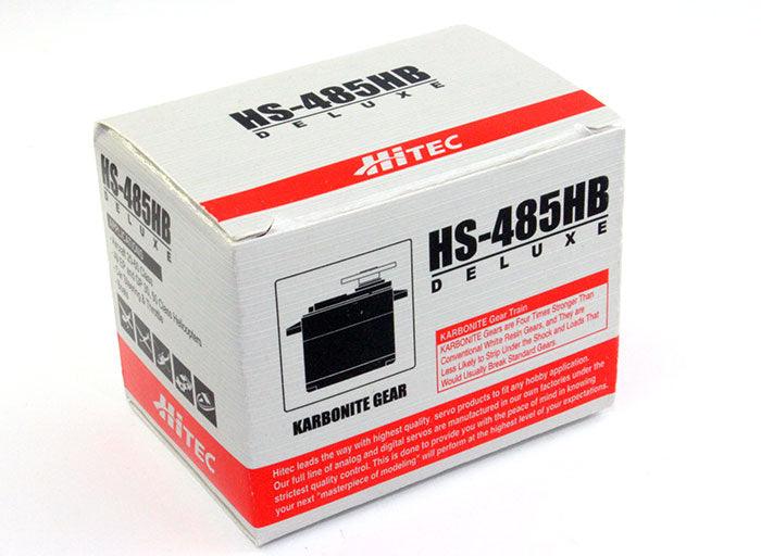 Hitec HS-485HB Deluxe HD BB Karbonite Gear Servo HS485HB / HS485 / 485HB / 485