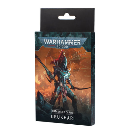Warhammer 40K: Drukhari - Datasheet Cards