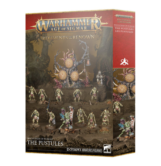 Warhammer: Maggotkin of Nurgle Regiments of Renown - The Pustules